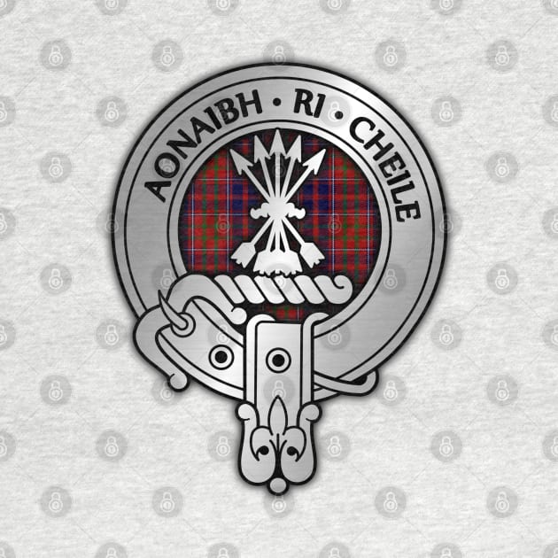 Clan Cameron Crest & Lochiel Tartan by Taylor'd Designs